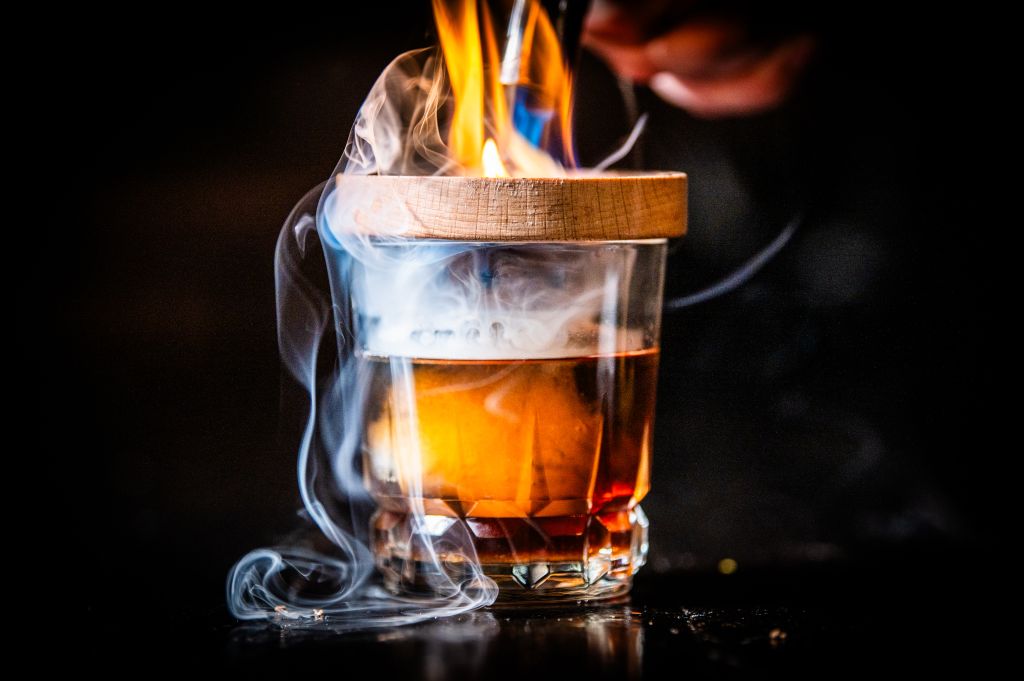 The White Oak Cottage's take on an Old Fashioned - Meet - Old Smokey