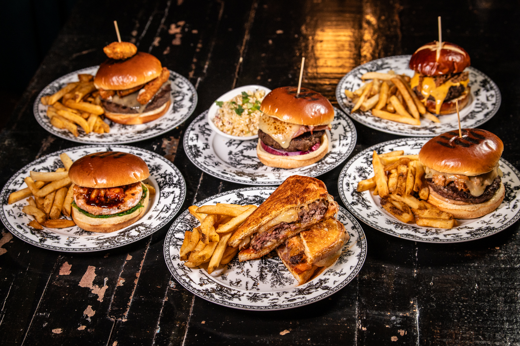 Battle of the Burger III at The White Oak Cottage in Lithia