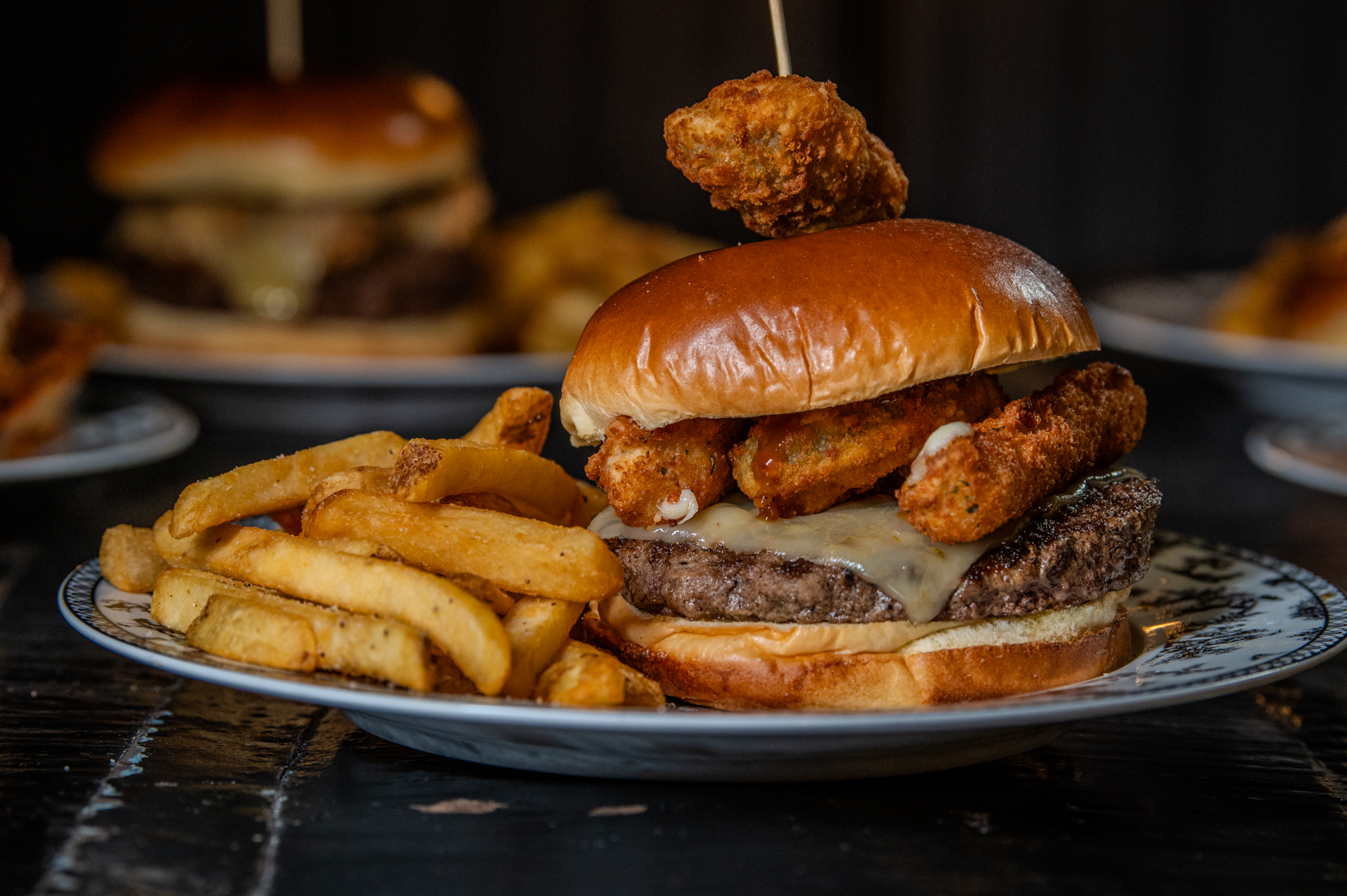 Battle of the Burger III at The White Oak Cottage in Lithia