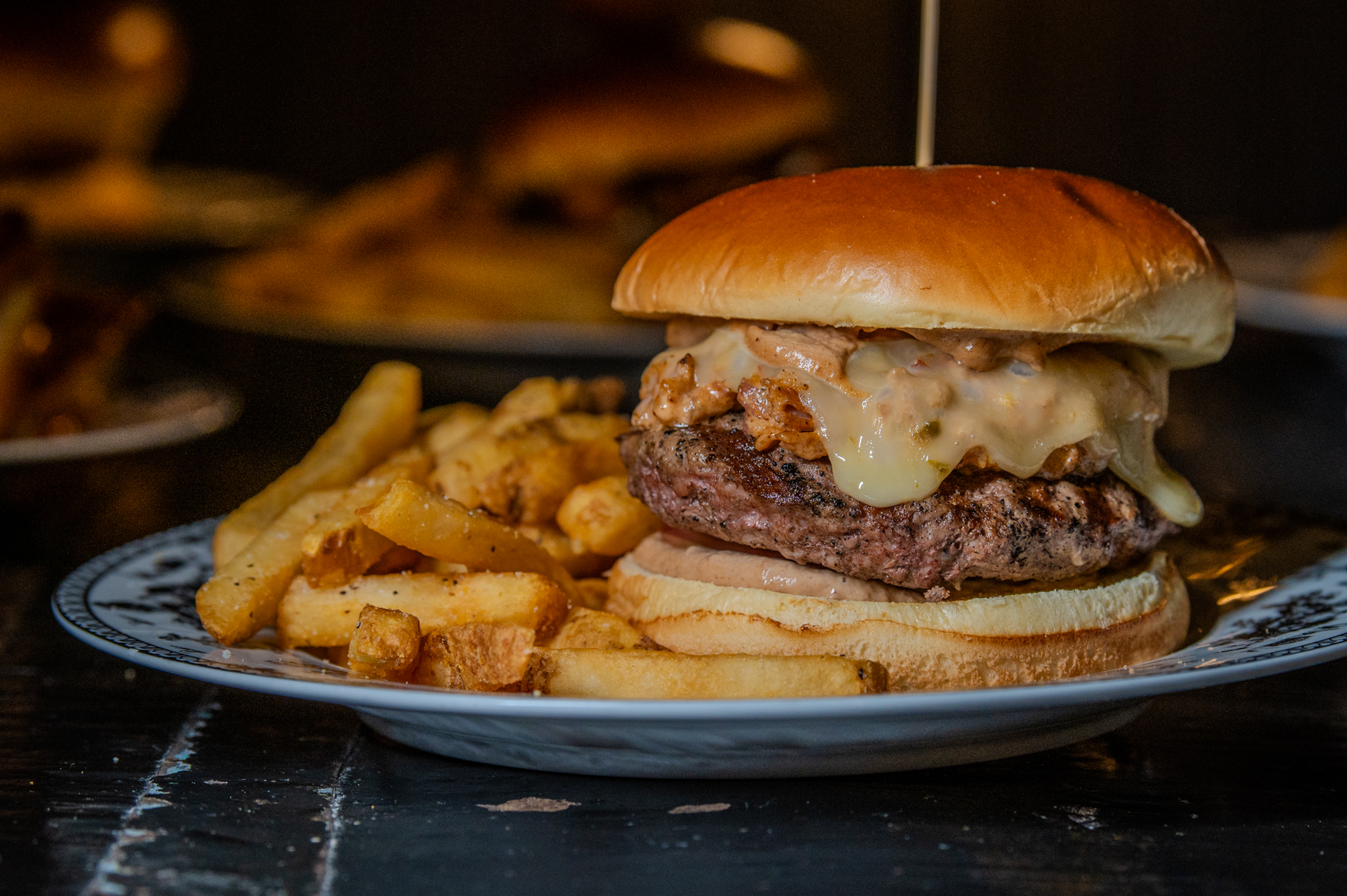 Battle of the Burger III at The White Oak Cottage in Lithia