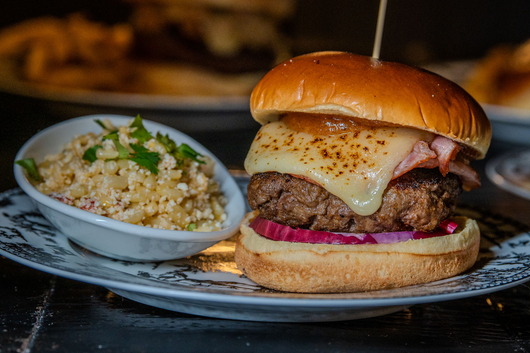 Battle of the Burger III at The White Oak Cottage in Lithia