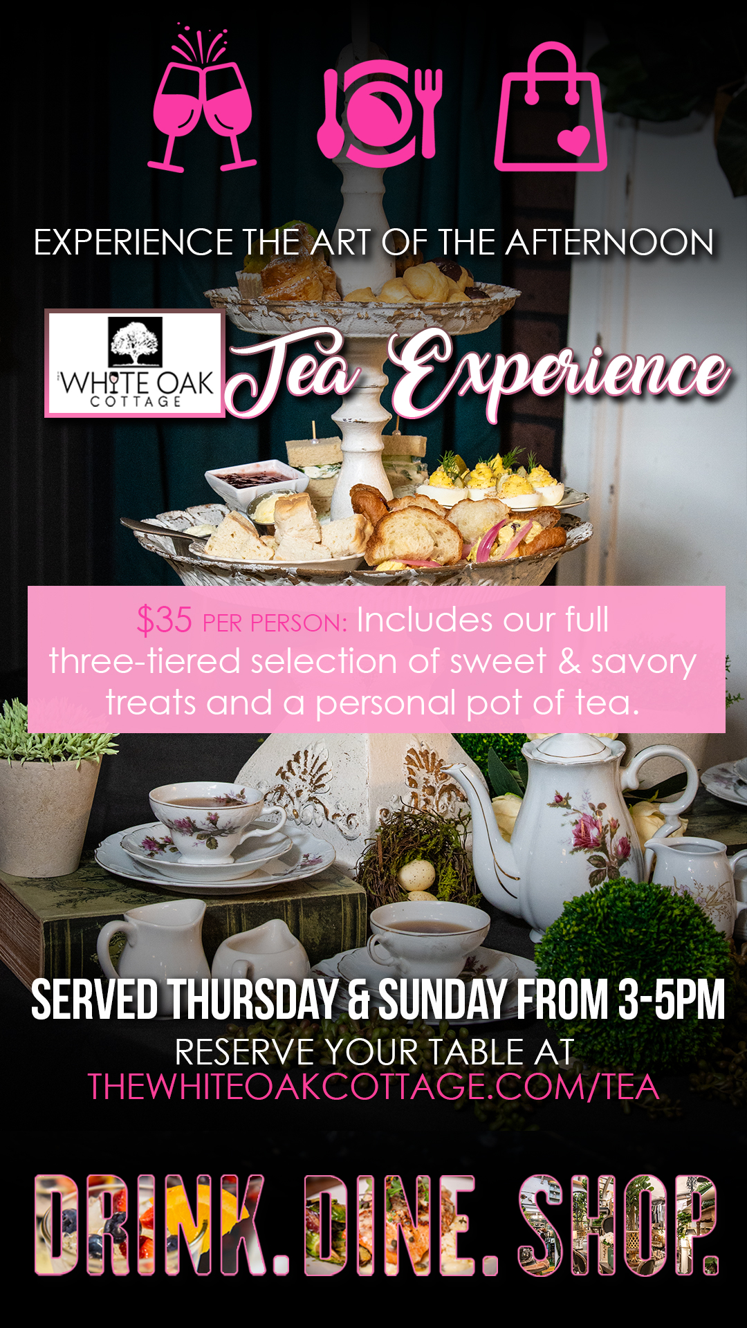 The White Oak Cottage Tea Experience
