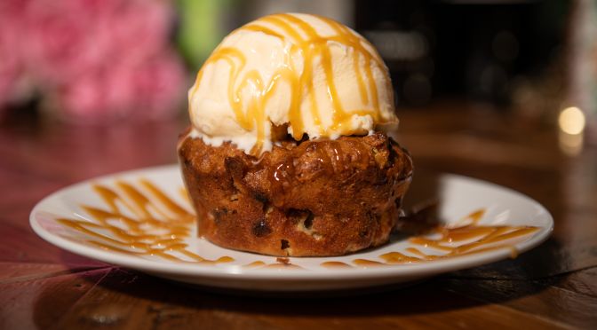 Apple Walnut Bread Pudding